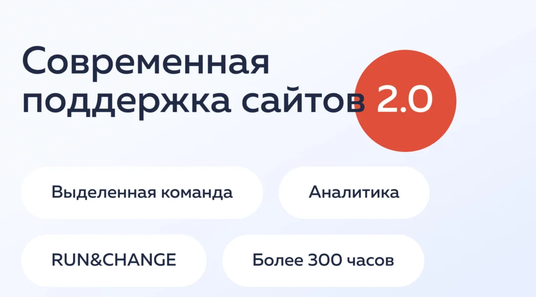 Современная поддержка сайтов 2.0