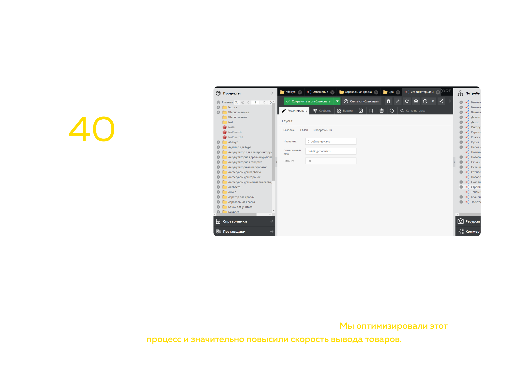 Данные импортов